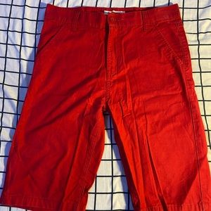 Levi’s Red cargo shorts